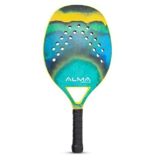 Raquete Beach Tennis 3k Carbono Areia Mix Alma Genius