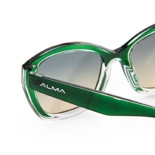 Óculos De Sol Feminino Albali Verde Alma Genius